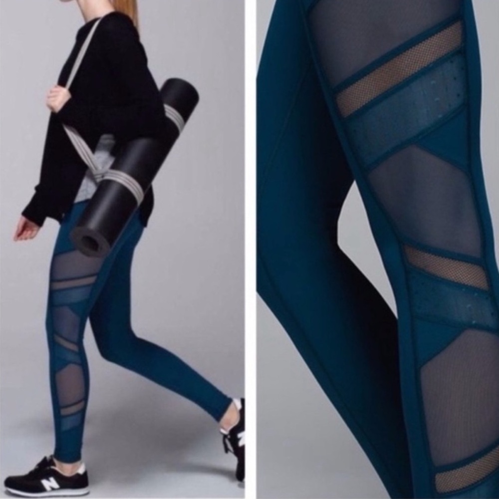 Lululemon Just Breathe Pant in Alberta Lake